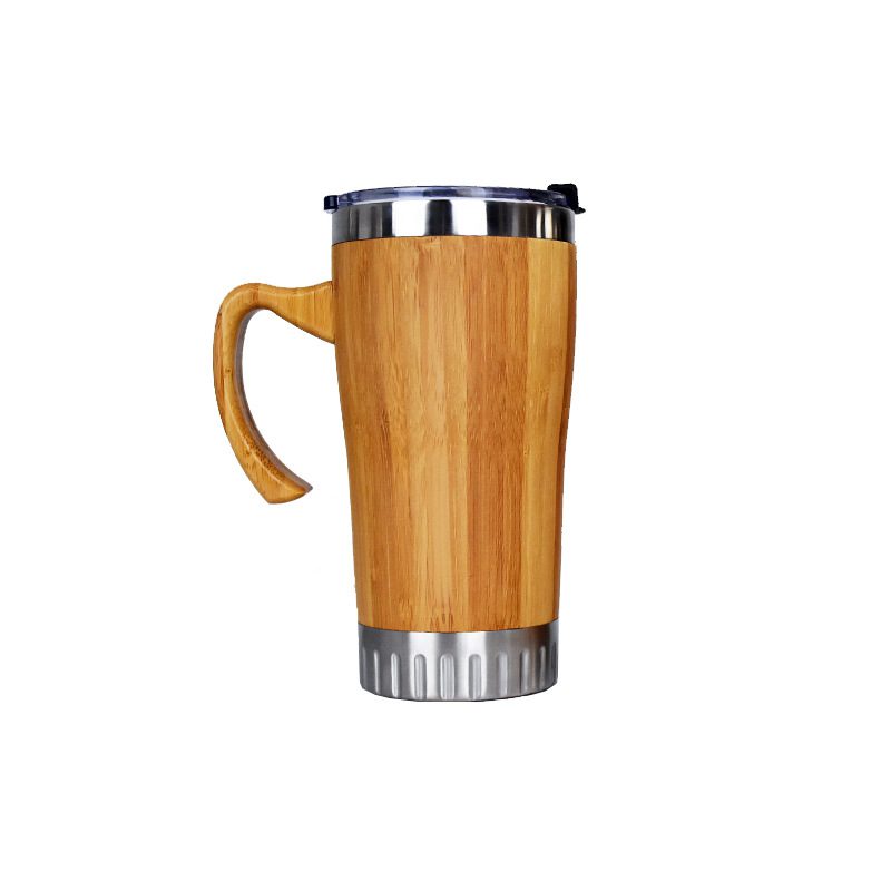 不銹鋼竹保溫杯