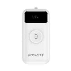 Pisen迷你自帶線移動電源