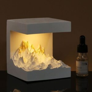 日照金山擴香石香薰燈